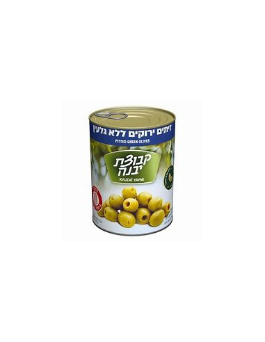 YAVNE Pitted Green Olives
