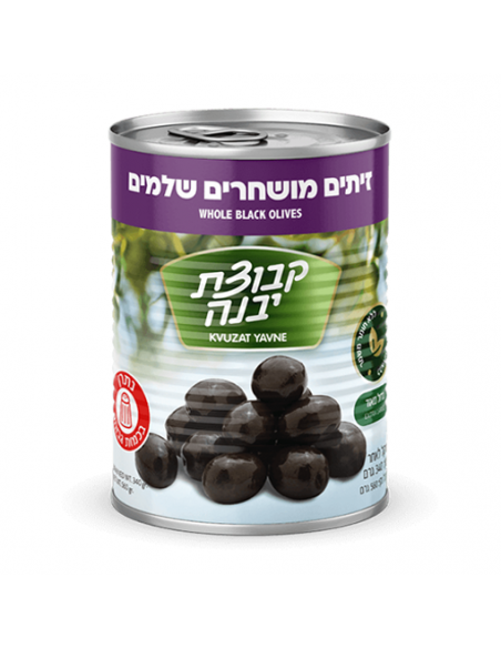 YAVNE Pitted Black Olives