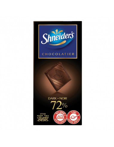 SHNEIDER'S Chocolatier Noir 72%