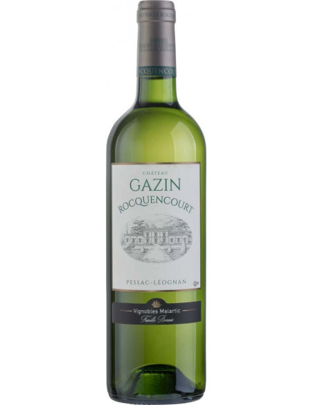 Château Gazin Rocquencourt Blanc Pessac Léognan 2019