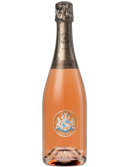 Champagne Barons de Rothschild Brut Rosé avec étui