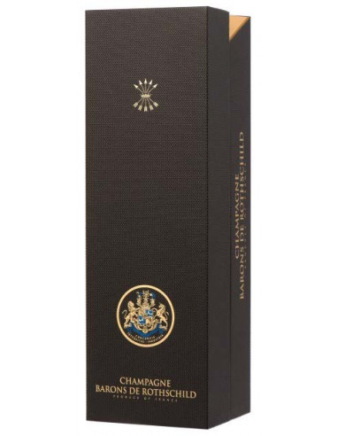 Champagne Barons de Rothschild Brut Rosé avec étui
