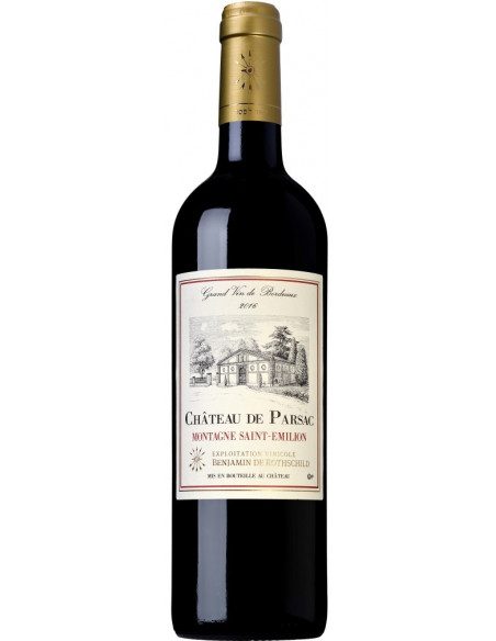 ROTHSCHILD Château de Parsac Rothschild Montagne Saint Emilion 2019