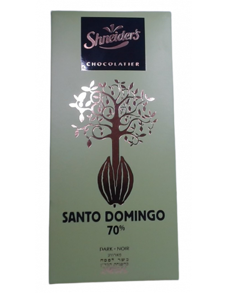 SHNEIDER'S Chocolatier Noir Santo Domingo 70%